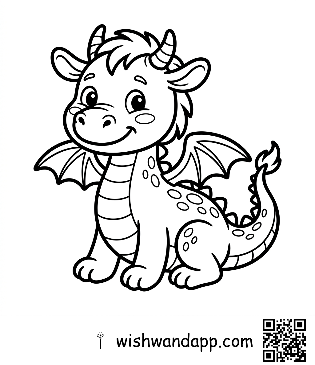 Dragon Coloring Page